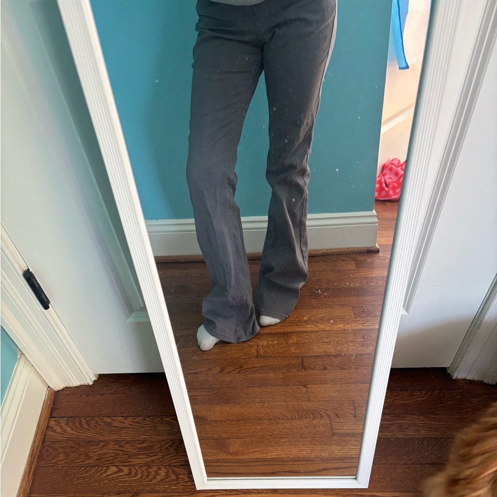 Grey H&M flare jeans